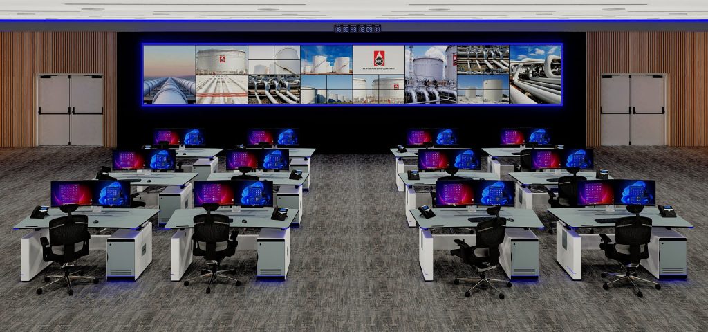 Operations & Control Center in Kenia – SPF | Control Room Consoles